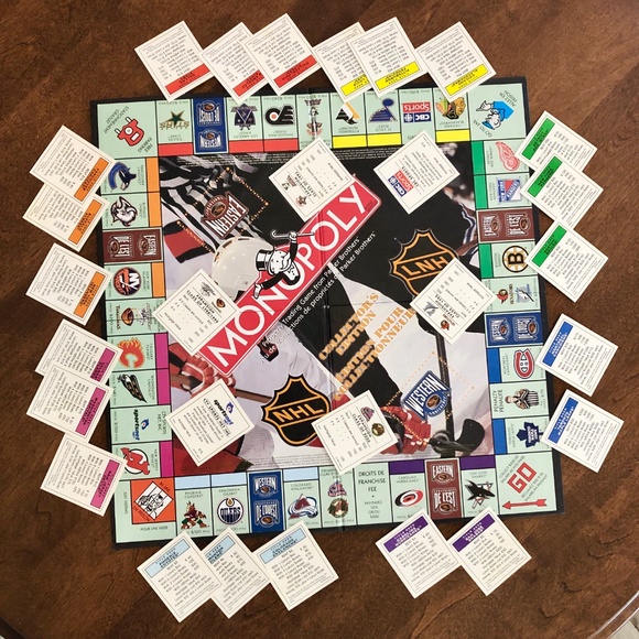 Monopoly, Vintage, 1999, NHL, Collectors Edition, Pewter Tokens, Complete - Picture 4 of 15